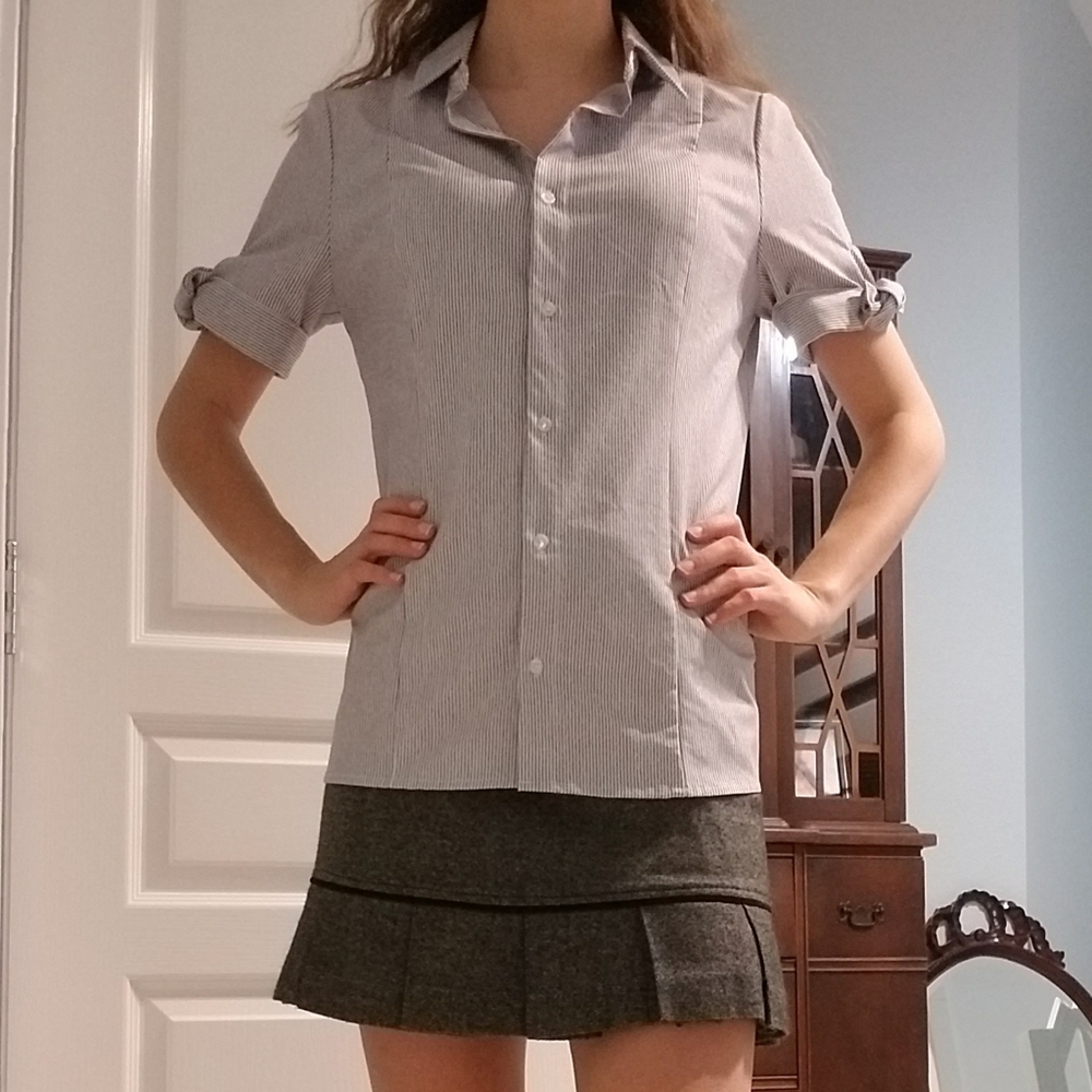 Classy button down blouse